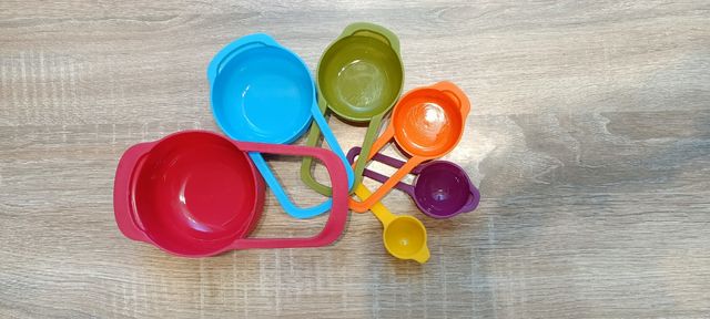 6 cucharas medidoras nuevas