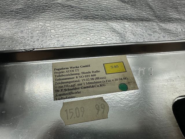 Marco Audi TT 8N0035460