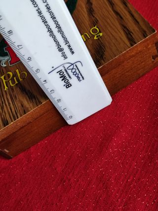 Armadietto per bersaglio mogano