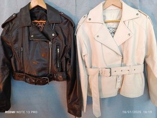 Giacca chiodo ecopelle