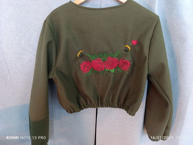 Bomber ricamati vari colori