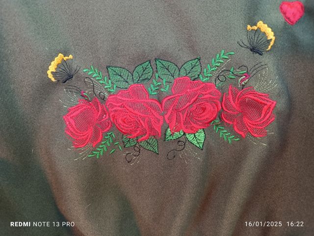 Bomber ricamati vari colori