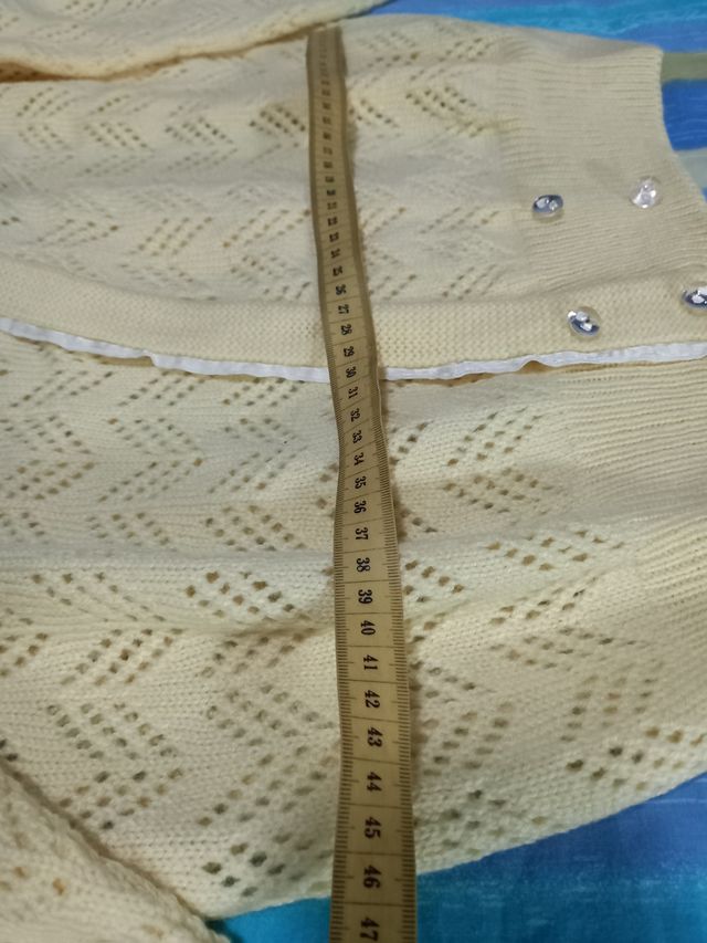 Cardigan sartoriale lana giallo