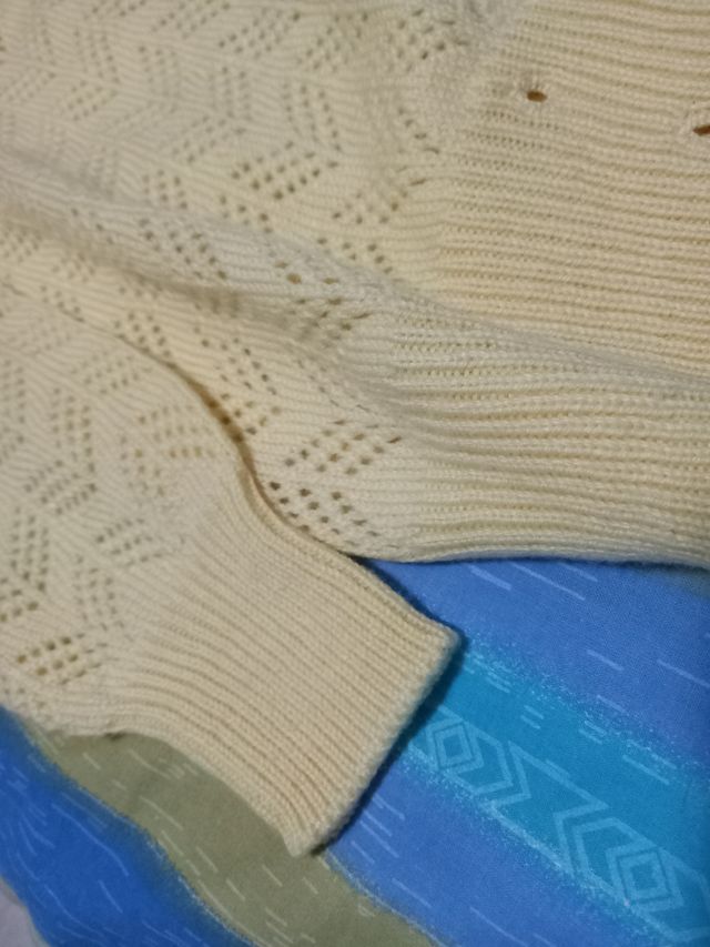 Cardigan sartoriale lana giallo