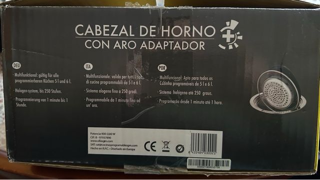 Cabezal de horno ...