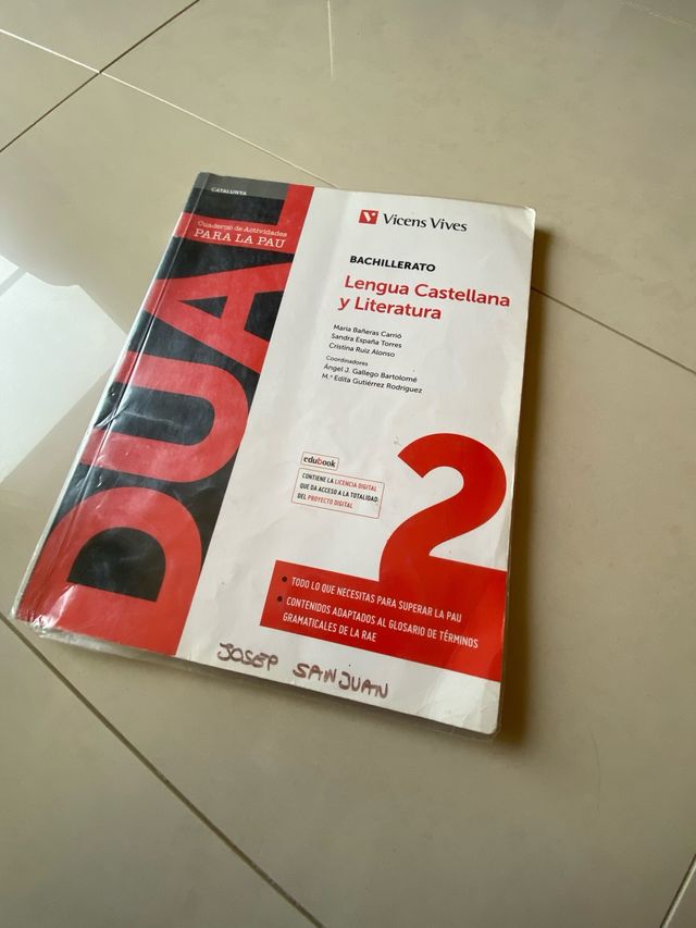Dual 2: Lengua Castellana y Literatura 