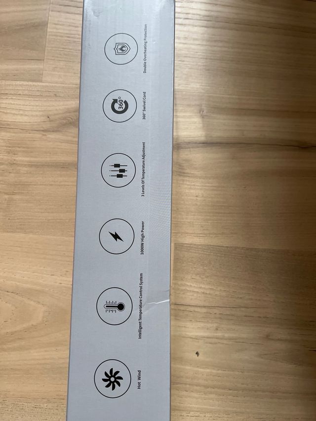 Cepillo Ionico de aire caliente NUEVO