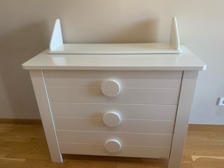 COMODA CAMBIADOR ESTANTE