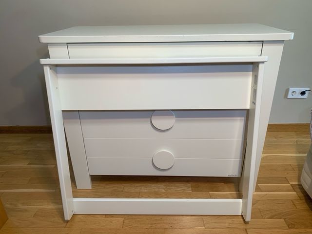 COMODA  CAMBIADOR   ESTANTE