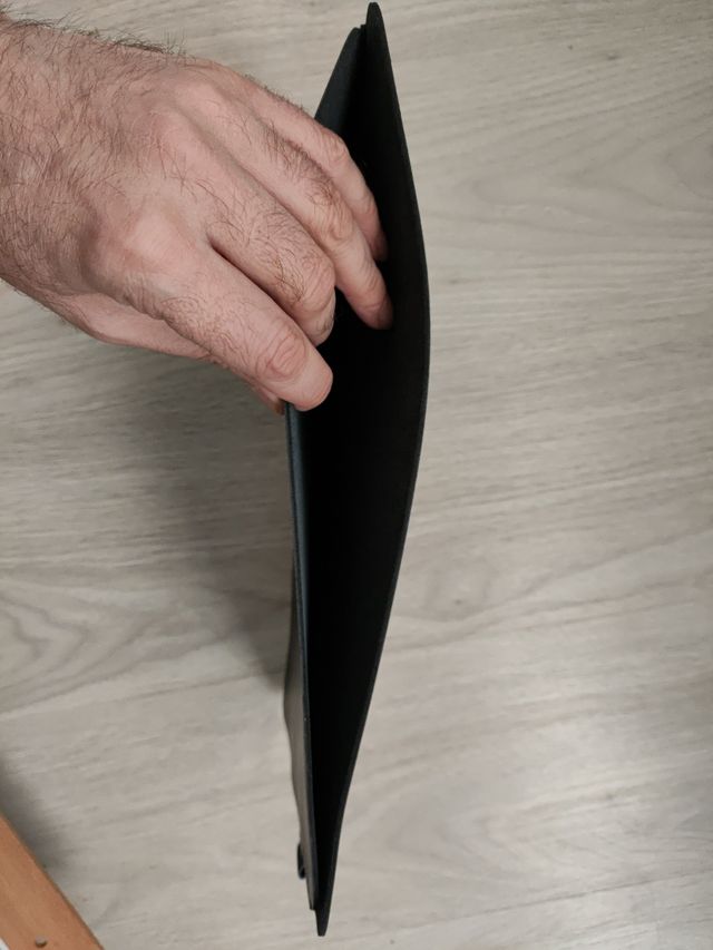 Funda ordenador portátil 13" nueva, imitación cuer