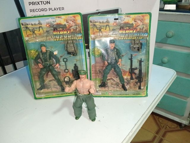 Figura galaxy warrior + 2 Vintage 