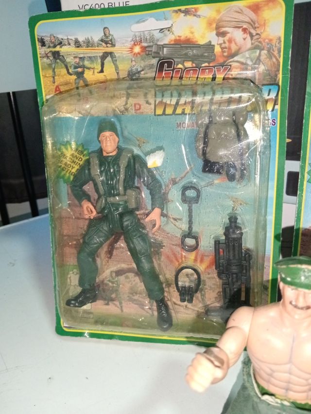 Figura galaxy warrior + 2 Vintage 