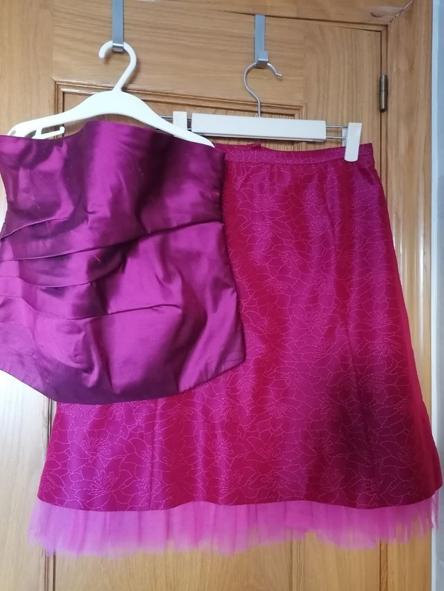 Corpiño y falda fiesta Trucco