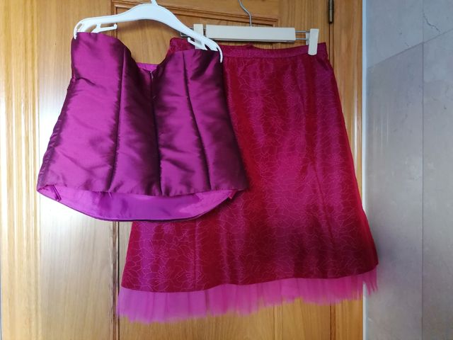 Corpiño y falda fiesta Trucco