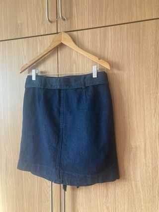 Falda vaquera corta