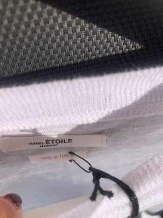 Isabel Marant camiseta manga larga lino