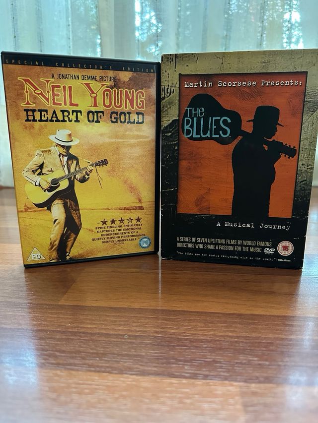 Dvds the Blues y Neil Young