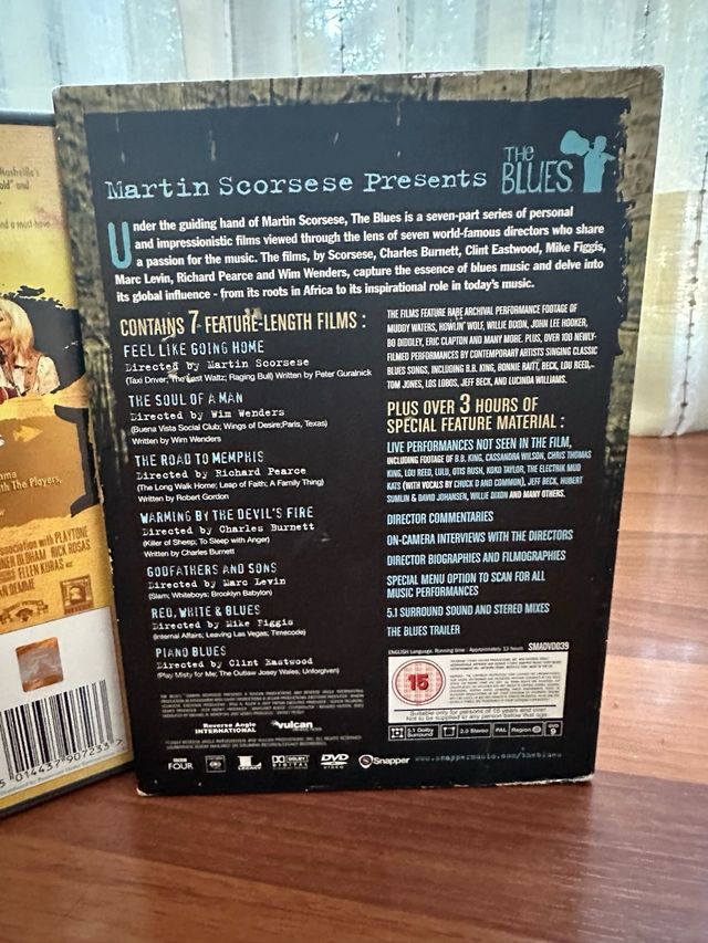 Dvds the Blues y Neil Young