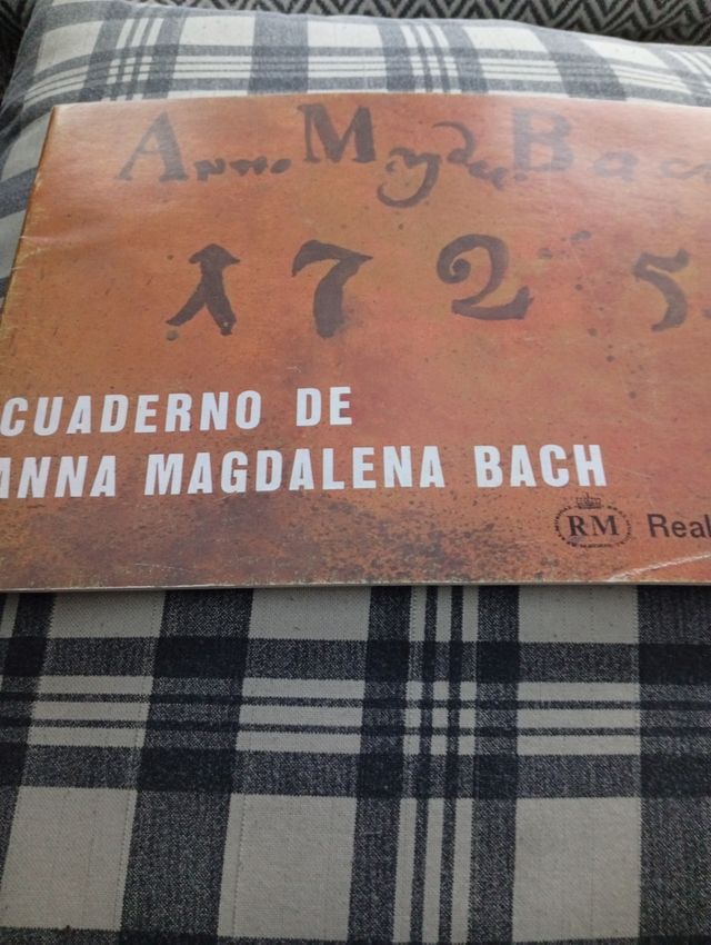 Cuaderno de Ana Magdalena Bach.