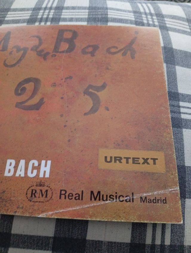 Cuaderno de Ana Magdalena Bach.