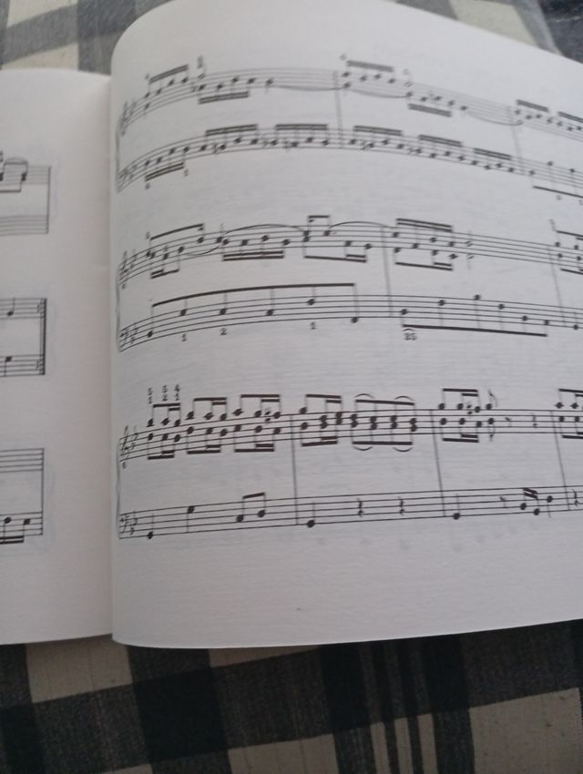 Cuaderno de Ana Magdalena Bach.