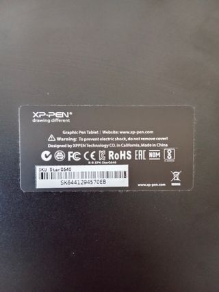 Tableta Gráfica de Dibujo XP-PEN G640