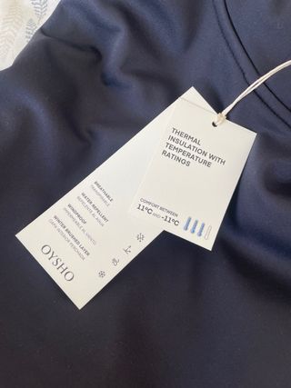 Sudadera Canguro polar cortavientos XS/S Oysho