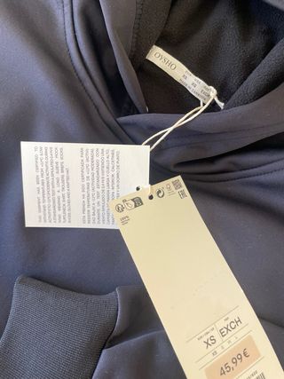 Sudadera Canguro polar cortavientos XS/S Oysho