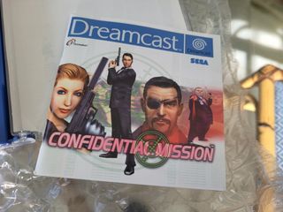 Confidential Mission Sega Dreamcast PAL Completo