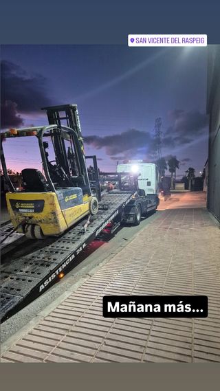 GRUA PLATAFORMA