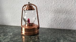 Candil vintage metal a pilas