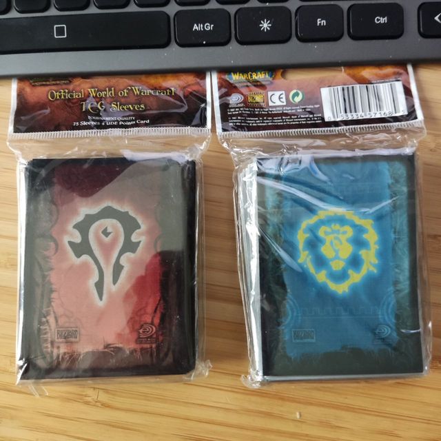 Sleeves World of warcraft tcg wow miniature