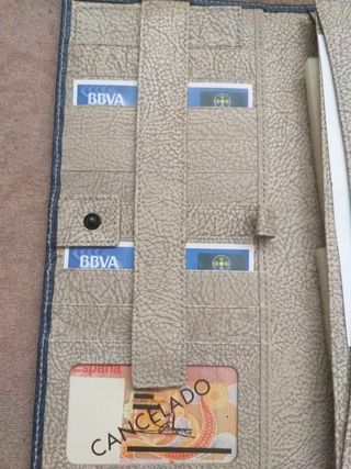 Cartera y tarjetero