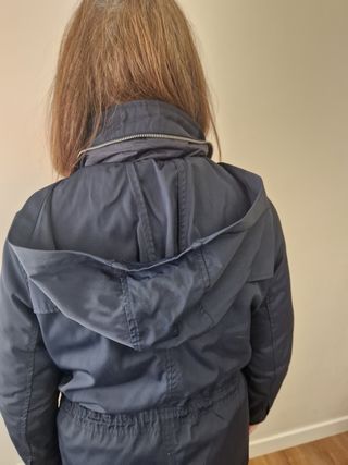 Parka azul oscuro 