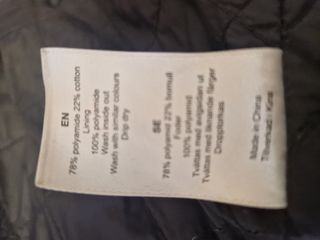 Parka azul oscuro 