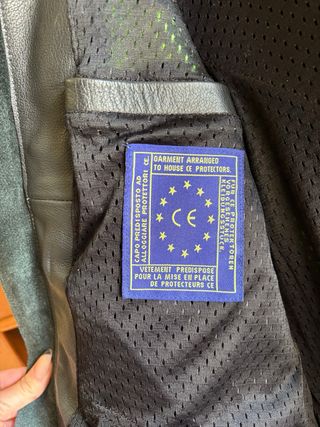 Chaqueta de piel para moto “IXS”