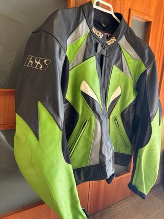 Chaqueta de piel para moto “IXS”