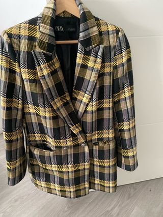 Americana/abrigo zara