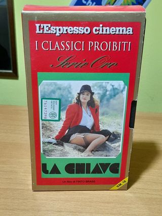 VIDEOCASSETTA VHS FILM EROTICO LA CHIAVE