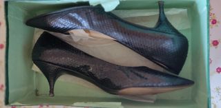 Zapatos artesanos vintage años 60