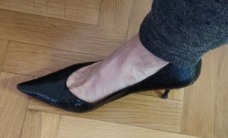 Zapatos artesanos vintage años 60