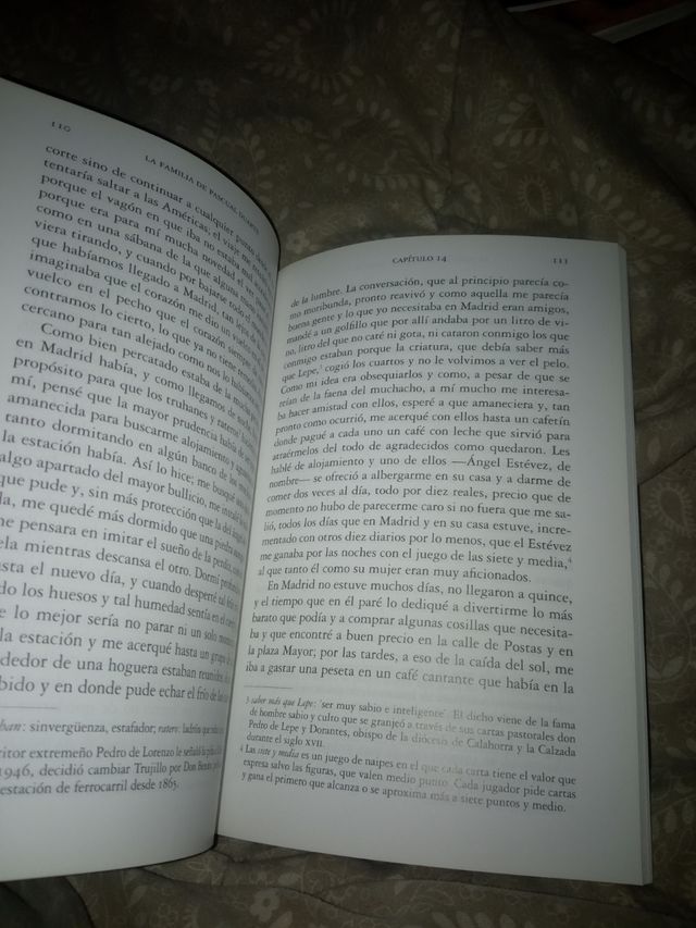 Libro la familia de Pascual Duarte