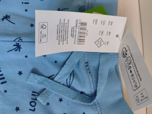 Pantalón deporte bebé 