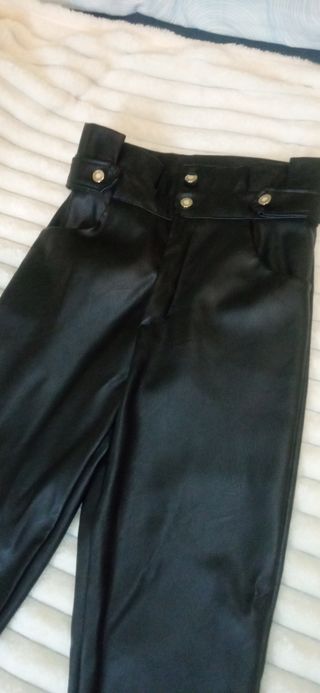 Pantalon de cuero