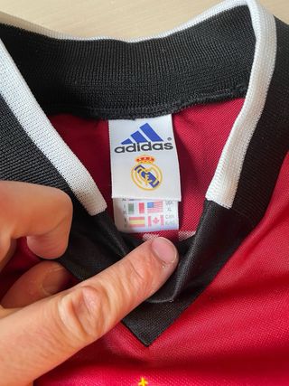 Camiseta Real Madrid 2000/01