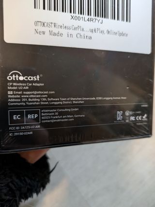 Adaptador CarPlay Ottocast nuevo