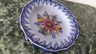 Plato de cerámica de Portugal 
