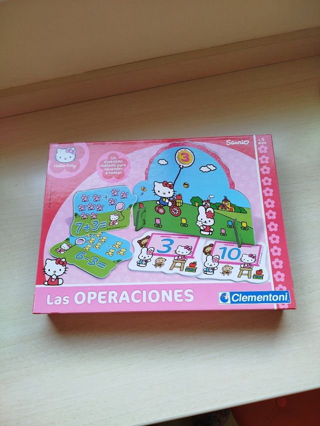 Juego operaciones hello Kitty