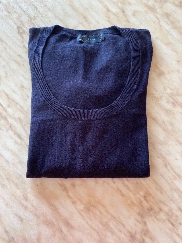 maglioncino con scollo rotondo