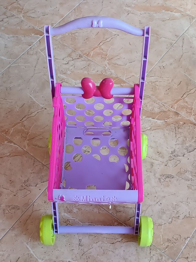 Carrito Minnie Mouse juguete